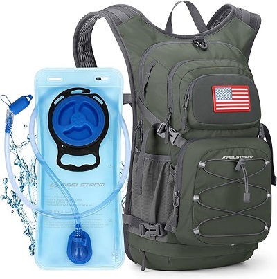 1. Maelstrom Hiking Hydration Backpack